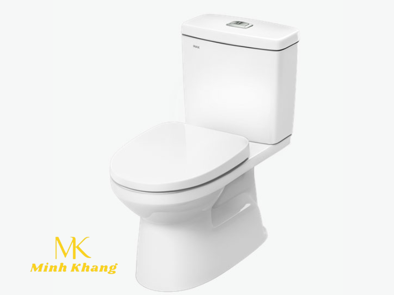 Bồn cầu 2 khối Inax C-504VWN (Có van khóa - nắp thường)