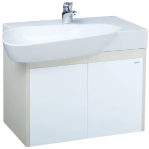 Bộ tủ chậu rửa mặt lavabo Caesar LF5362/EH05362ADV treo tường - Tuấn Đức