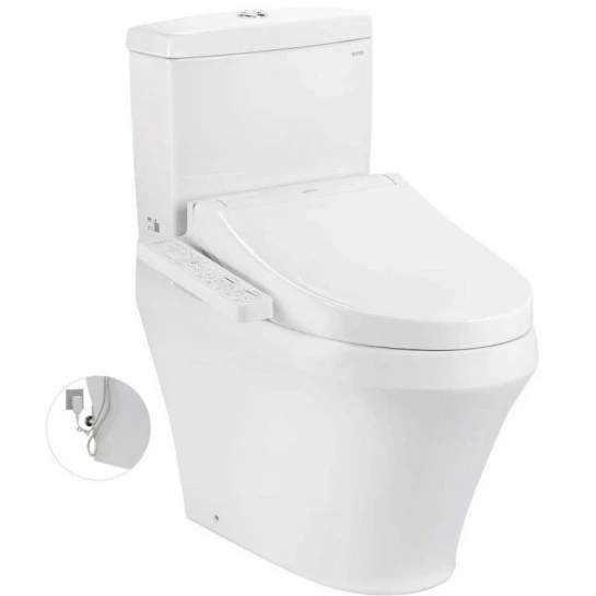 Bồn Cầu Điện Tử TOTO CS948DW16 Nắp Rửa Washlet TCF23410AAA C2 Bồn Cầu Vệ Sinh