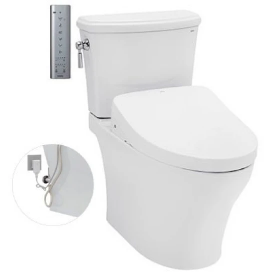 Bồn Cầu Điện Tử TOTO CS986GW11 Nắp Rửa Washlet Bồn Cầu Vệ Sinh