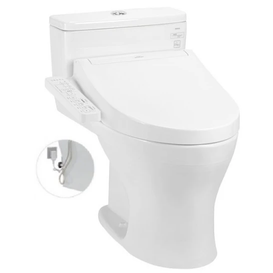 Bồn Cầu Điện Tử TOTO MS855DW16 Nắp Rửa Washlet TCF23410AAA C2 Bồn Cầu Vệ Sinh