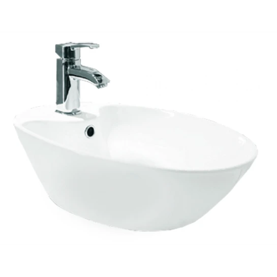 Chậu Rửa Mặt Lavabo Viglacera V52 Đặt Bàn Đá Chậu Rửa Lavabo