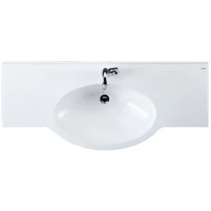 Chậu Rửa Lavabo Liền Bàn CAESAR LF5324 Chậu Rửa Lavabo