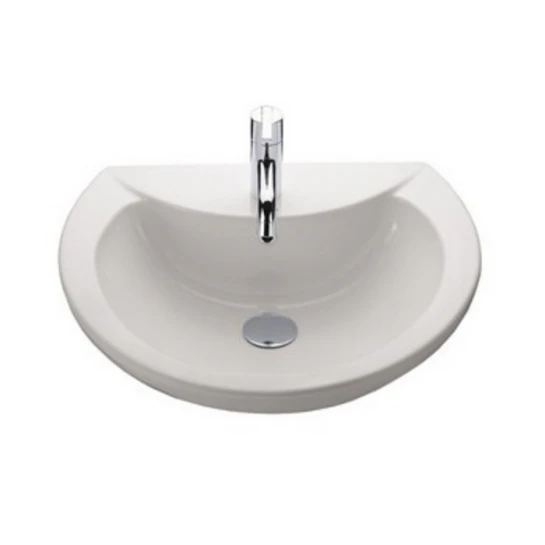 Chậu Rửa Mặt Lavabo TOTO LW824CJW Dương Vành Chậu Rửa Lavabo