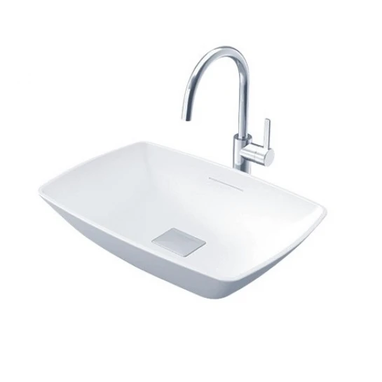 Chậu Rửa Mặt Lavabo TOTO PJS02WE Đặt Bàn Chậu Rửa Lavabo