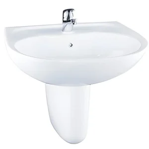 Lavabo TOTO LHT236CS Treo Tường Chân Ngắn Chậu Rửa Lavabo