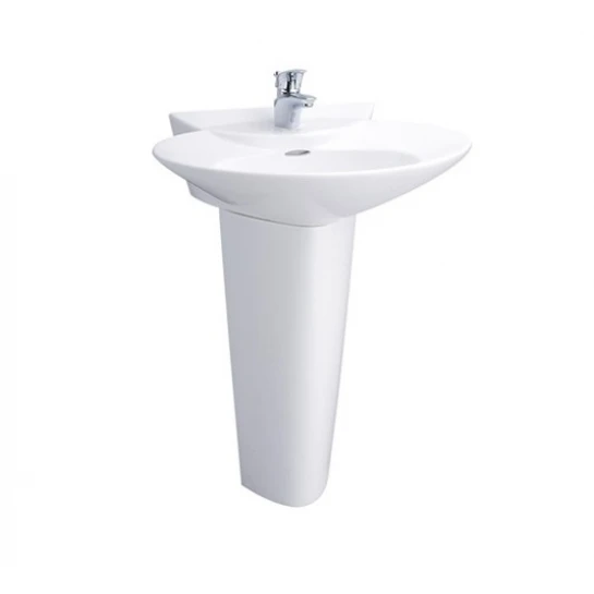 Chậu Lavabo TOTO LPT908C Treo Tường Chân Dài Chậu Rửa Lavabo