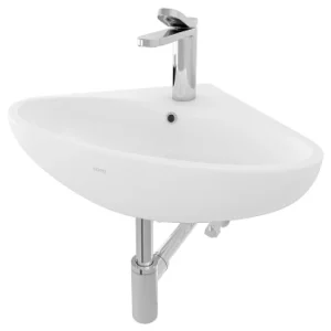 Chậu Lavabo TOTO LW815CJW/F Góc Treo Tường Chậu Rửa Lavabo