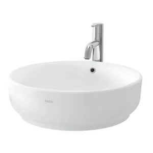 Chậu Rửa Mặt Lavabo TOTO LW895JW/F Đặt Bàn Chậu Rửa Lavabo