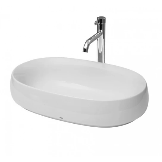 Chậu Rửa Lavabo TOTO PJS05WE#GW Đặt Bàn Chậu Rửa Lavabo