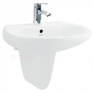 Chậu rửa mặt lavabo Viglacera VTL2/BS503 (BS401) treo tường chân ngắn