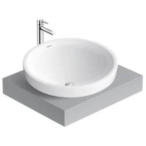 Chậu Rửa Mặt Lavabo Viglacera CD6 Đặt Bàn Chậu Rửa Lavabo