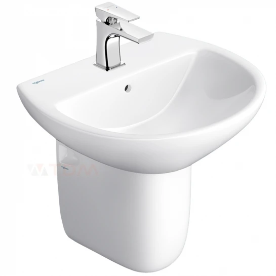 Chậu Rửa Lavabo Viglacera V39 Chân Treo Chậu Rửa Lavabo