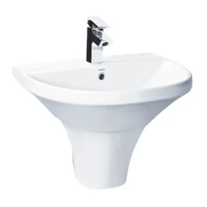 Chậu Lavabo TOTO LHT947CS Treo Tường Chân Ngắn Chậu Rửa Lavabo