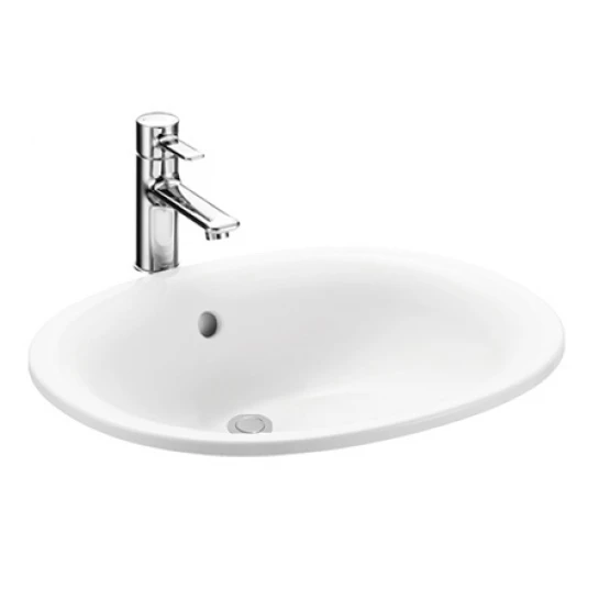 Chậu Rửa Lavabo TOTO L762 Dương Vành Chậu Rửa Lavabo