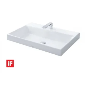 Chậu Rửa Mặt Lavabo TOTO LW1617C Đặt Bàn Chậu Rửa Lavabo