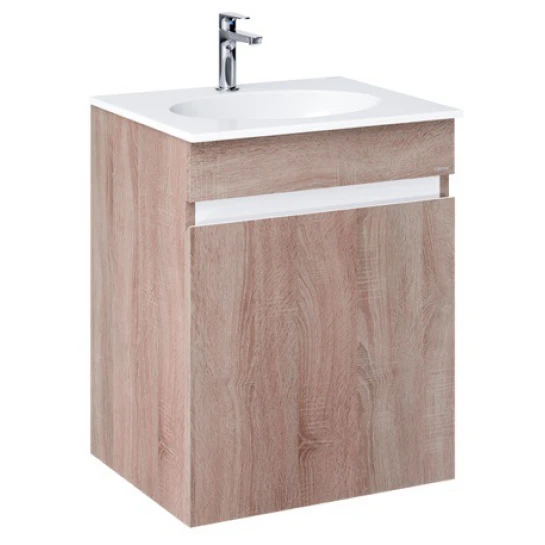 Bộ Tủ Lavabo Caesar L5022/EH15022AW7V Vân Gỗ Lavabo CAESAR