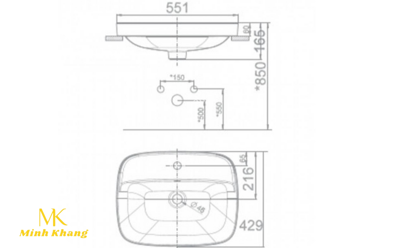 Chậu Rửa Đặt Bàn American Standard VF-0420 (VF0420) Signature 