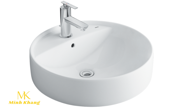 Chậu Rửa Lavabo Inax AL-295V (AL295V) Đặt Bàn Tròn Aqua Ceramic