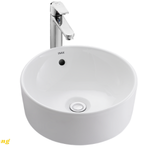 Chậu Rửa Lavabo Inax AL-295V (AL295V) Đặt Bàn Tròn Aqua Ceramic