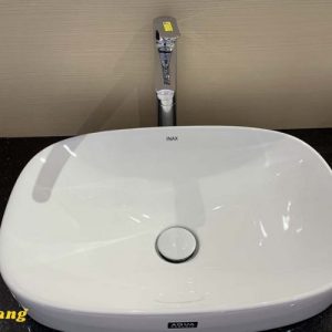 Chậu Rửa Lavabo Inax AL-642V (AL642V) Đặt Bàn AquaCeramic