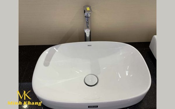 Chậu Rửa Lavabo Inax AL-642V (AL642V) Đặt Bàn AquaCeramic
