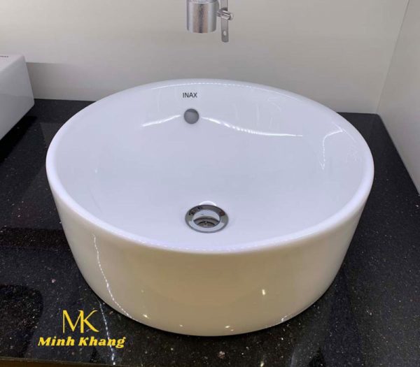 Chậu Rửa Lavabo Inax L-295V (L295V) Đặt Bàn Tròn