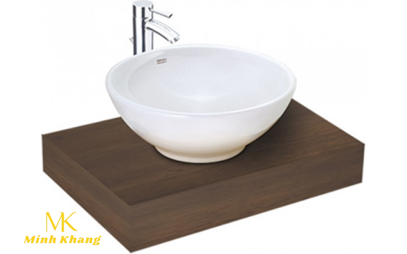 Chậu Rửa Mặt Lavabo American Standard Vallo 0500-WT (0500WT) Đặt Bàn
