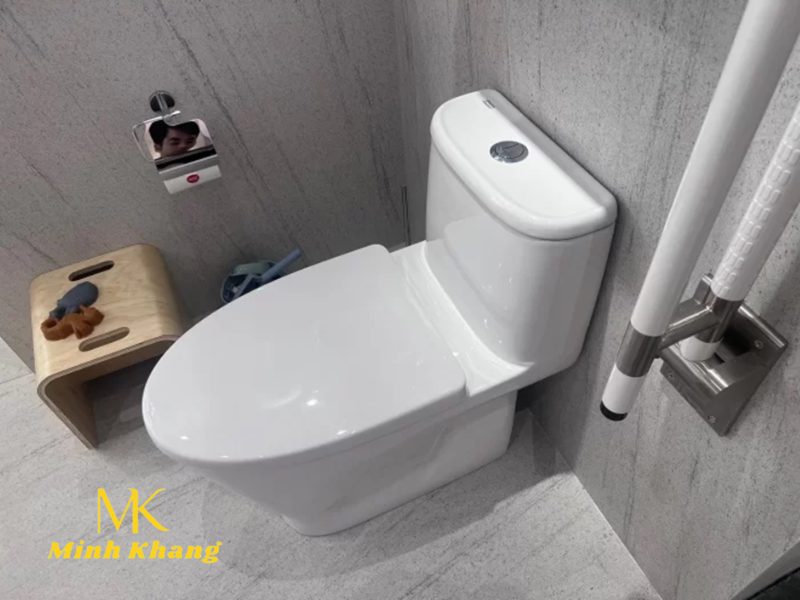 Bồn Cầu American Standard VF-1863 (VF1863) 1 Khối LOVEN Xả Xoáy Kép
