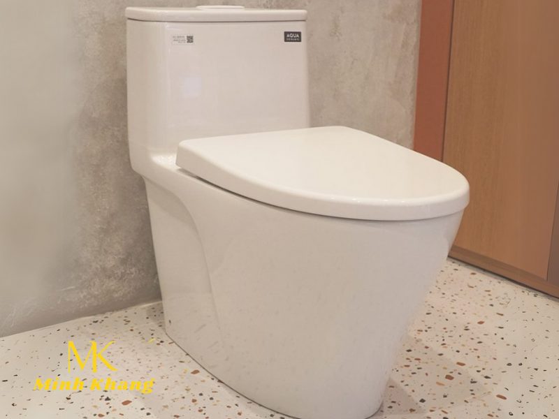 bồn cầu inax AC-989VN (AC989VN) 1 khối nắp êm