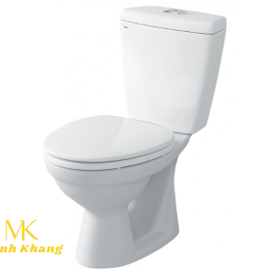 Bồn Cầu INAX C-108VA (C108VA) 2 Khối Xả Nhấn Nắp Thường