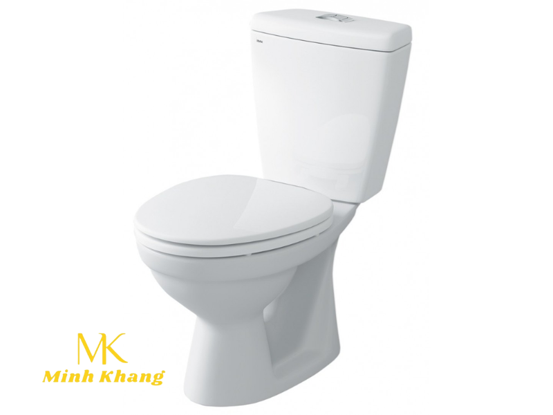 Bồn Cầu INAX C-108VA (C108VA) 2 Khối Xả Nhấn Nắp Thường