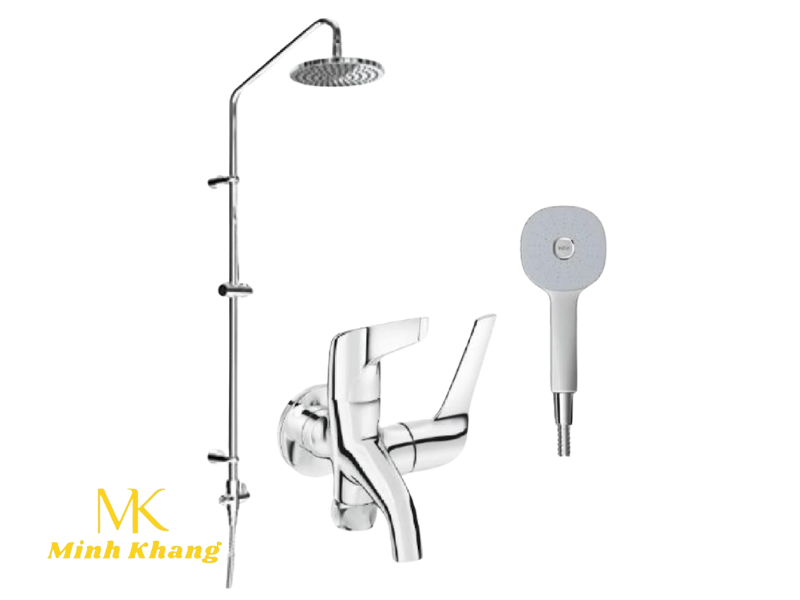Vòi Sen Cây Lạnh Inax BFV-17-8C/BFV-CL1 Tắm Đứng 